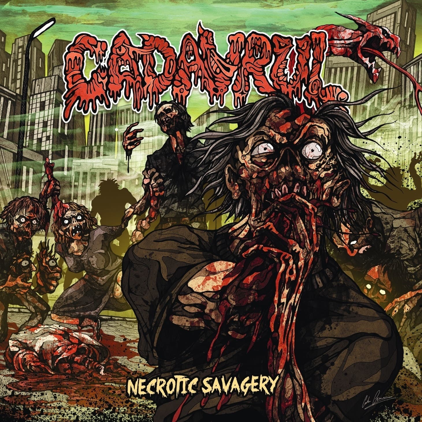 CADAVRUL Confirm Release Date and Launch Pre‑Orders for New Album Necrotic Savagery